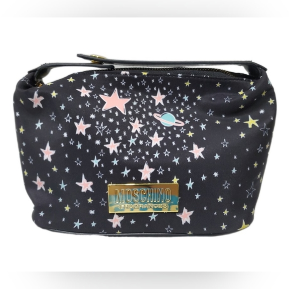 Moschino Handbags - Moschino Galaxy Print Fragrance Cosmetic Bag